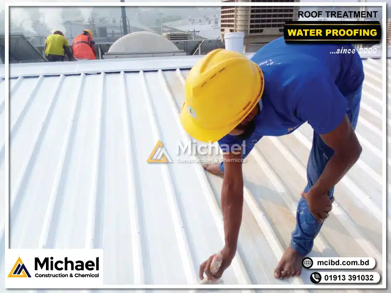 metal-roof-treatment-services-roof-waterproofing-heatproofing-dampproofing-services-&-products @mcibd @michaelconstructionchemical